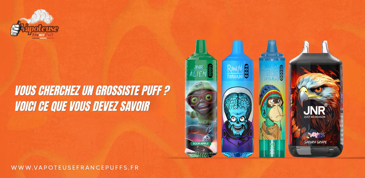 Vous cherchez un grossiste puff ? Voici ce que vous devez savoir