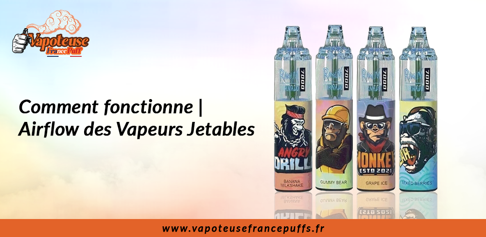Comment fonctionne l'Airflow des Vapeurs Jetables ? Comment fonctionne l'Airflow des Vapeurs Jetables ?
