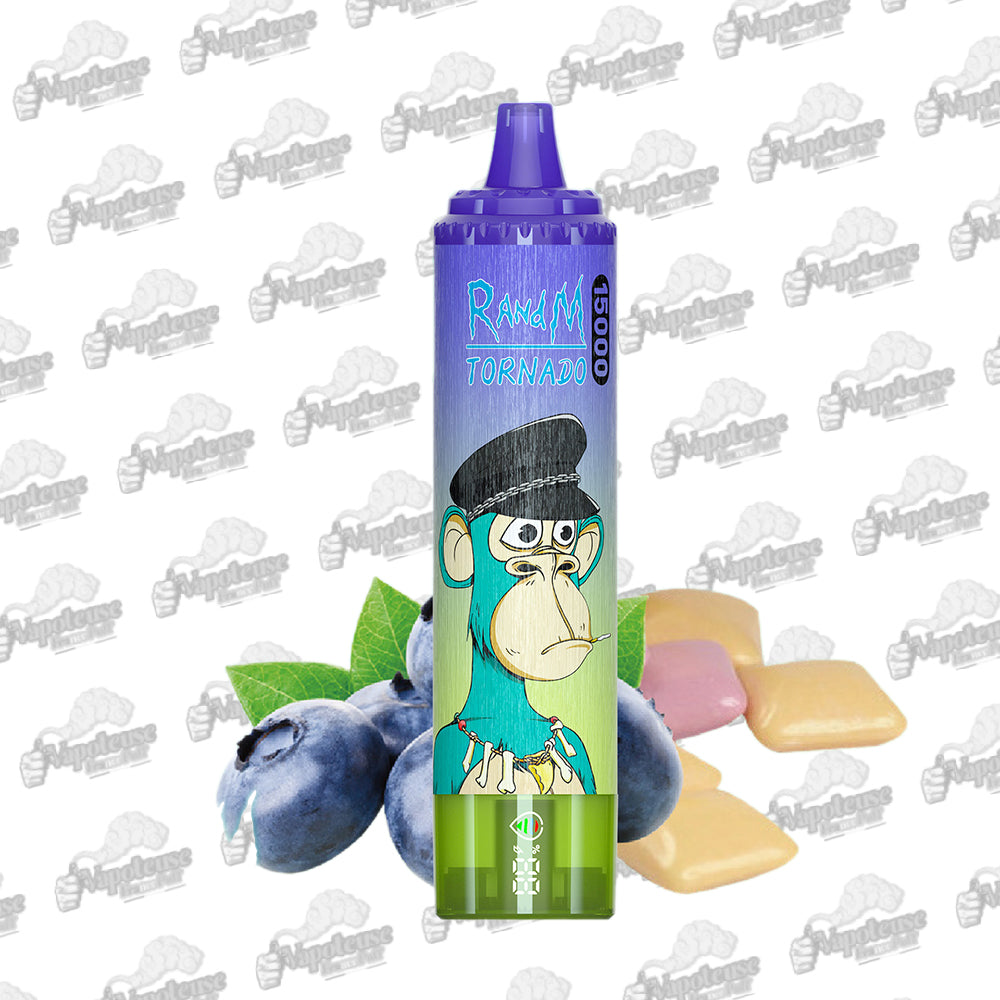 elfbar elfa kaufen RandM Tornado 35000 Blueberry Bubblegum für 21,99 € main image 1