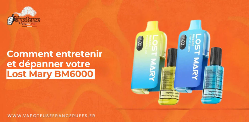 Comment entretenir et dépanner votre Lost Mary BM6000