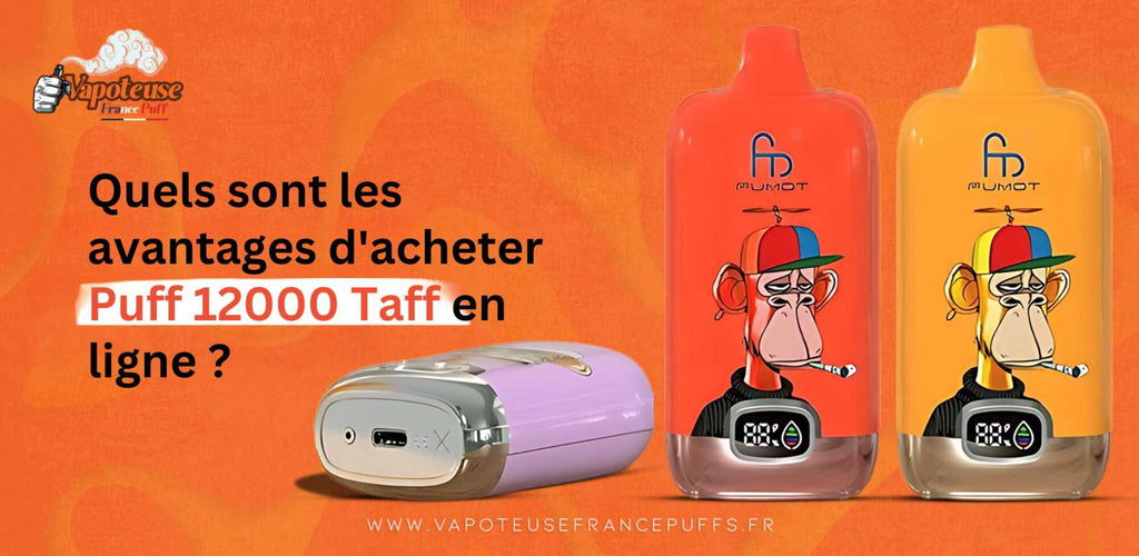 Quels sont les avantages d'acheter Puff 12000 Taff en ligne ?