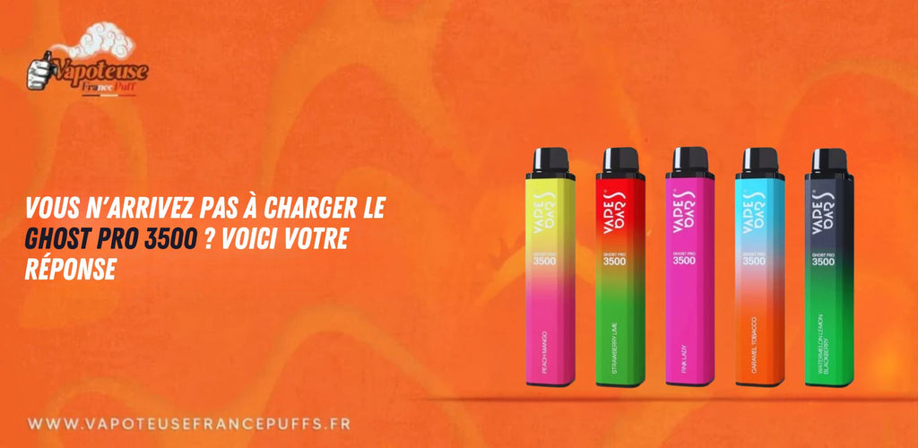 Vous n'arrivez pas à charger le Ghost Pro 3500 ? Voici votre réponse