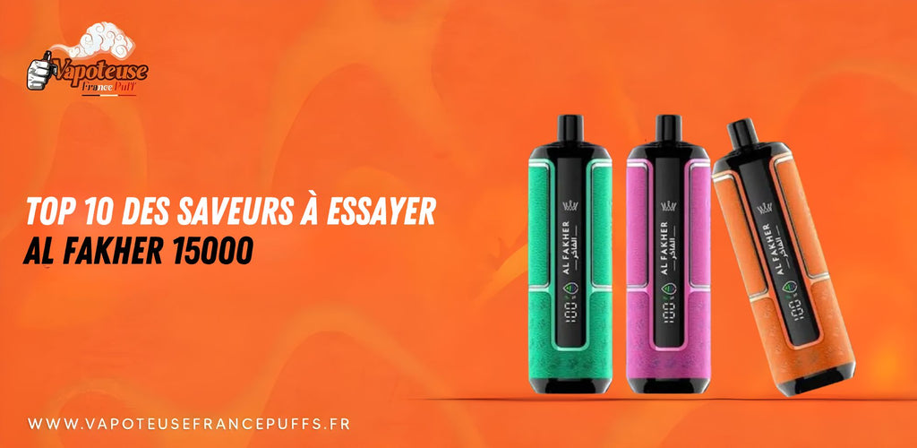 Top 10 des saveurs à essayer Al Fakher 15000