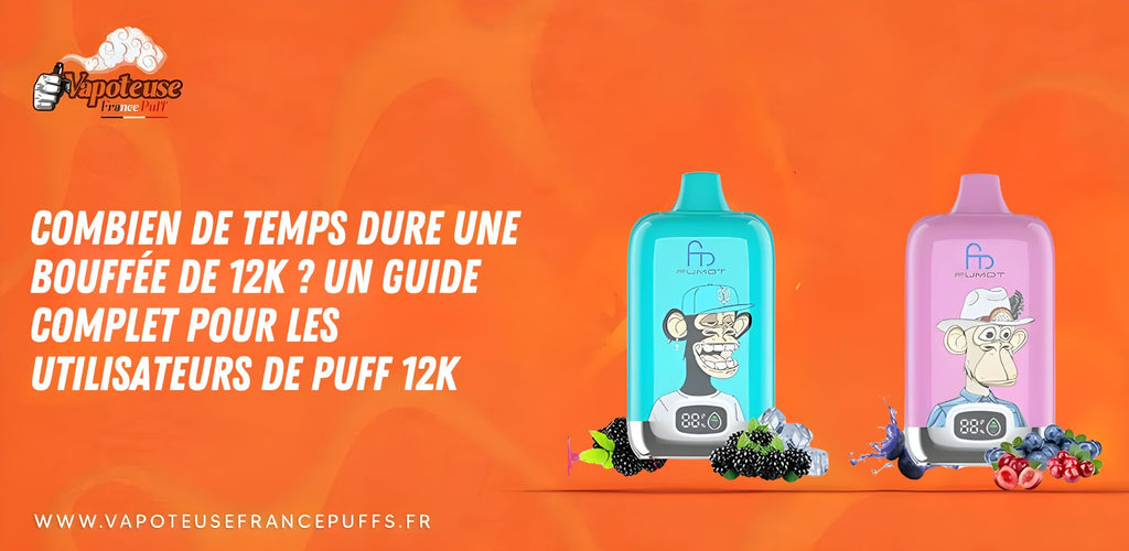Combien de temps dure une bouffée de 12k ? Un guide complet pour les utilisateurs de Puff 12K
