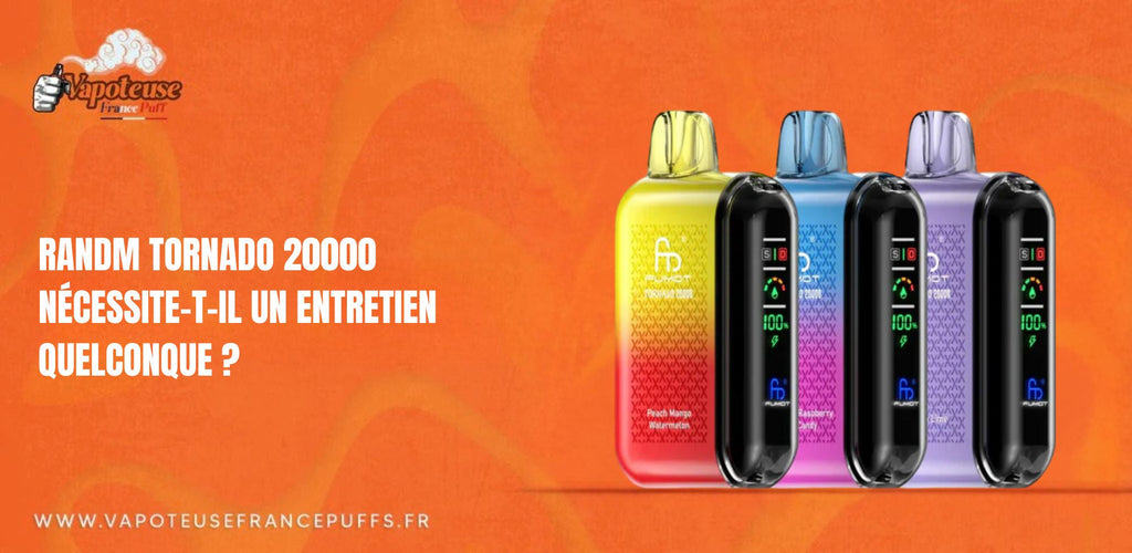 RAndM Tornado 20000 nécessite-t-il un entretien quelconque ?