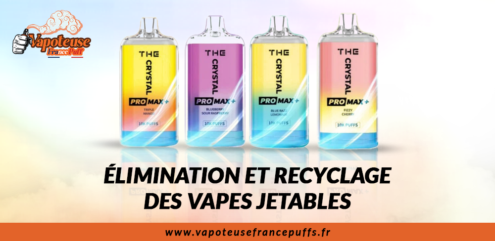 Élimination et recyclage des vapes jetables : Eco-Sécurité