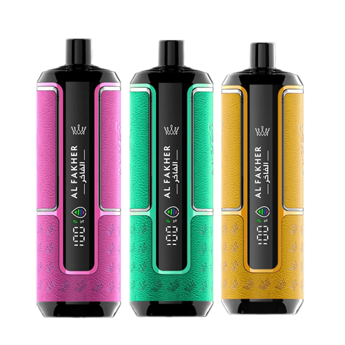 Al Fakher Crown Bar 15K Hypermax Jetable Vape (Boite de 10)