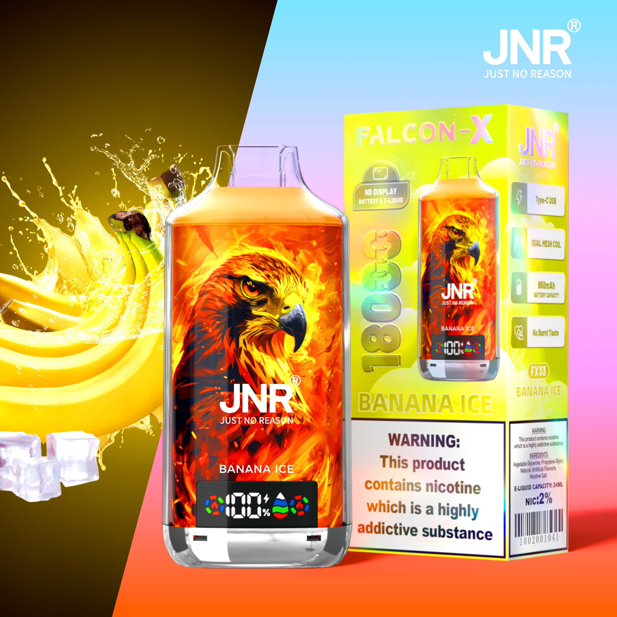 JNR Falcon X 18000 En Gros Jetable Vape - 142,99 Prix JNR Falcon X 18000 En Gros Jetable Vape - 142,99 Prix