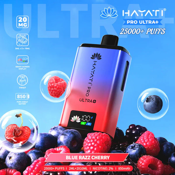 Hayati Pro Ultra Plus 25000 Puffs Disposable Vape (Box of 10)