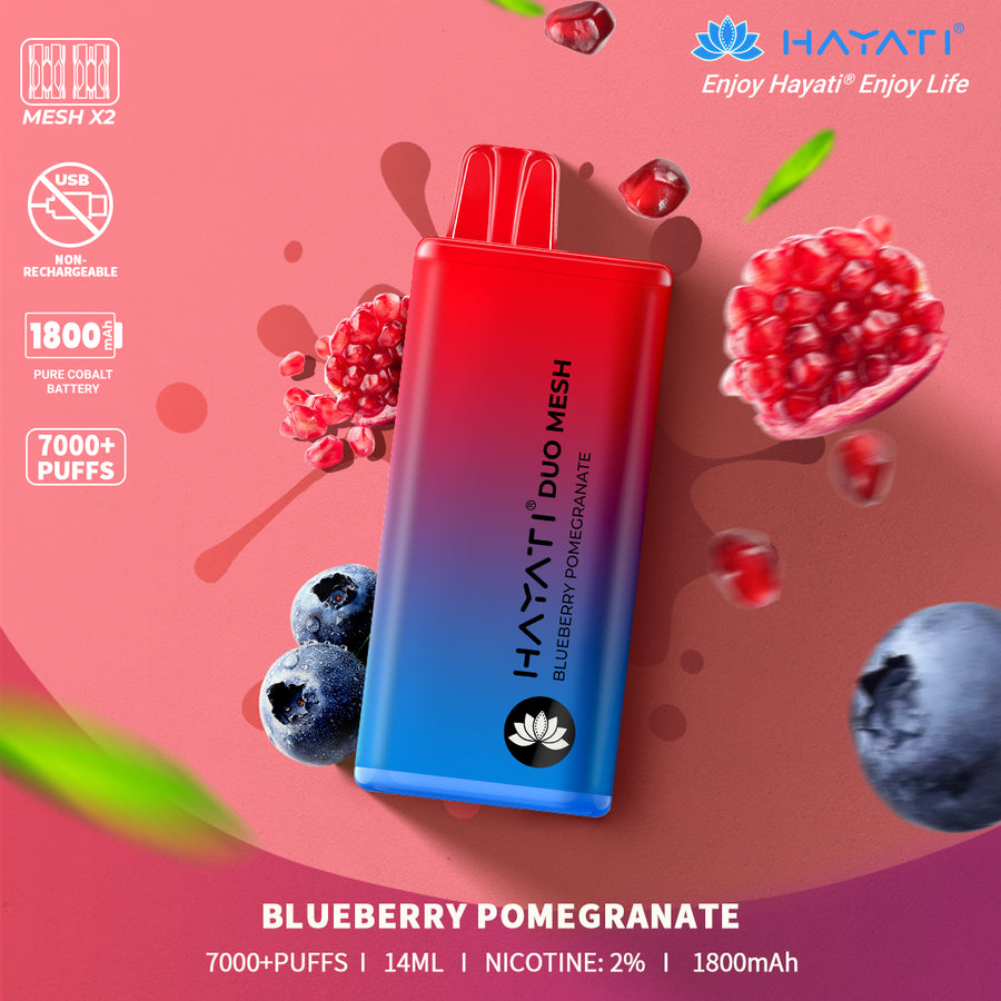Hayati Duo Mesh 7000 Puffs Wegwerp Vape