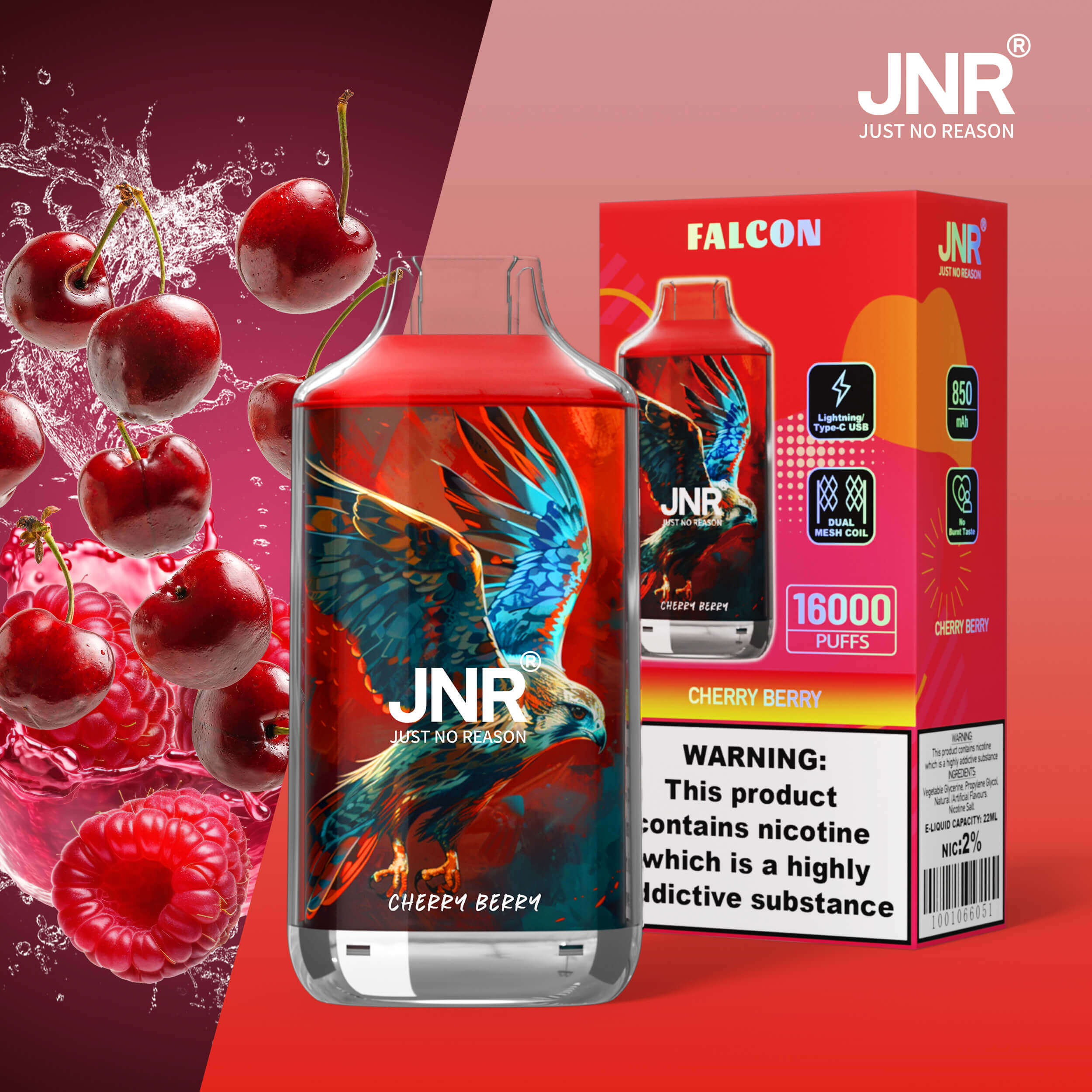 Puff JNR Falcon 16K Jetable Vape - Puff 16K - 13,79 Prix Puff JNR Falcon 16K Jetable Vape - Puff 16K - 13,79 Prix