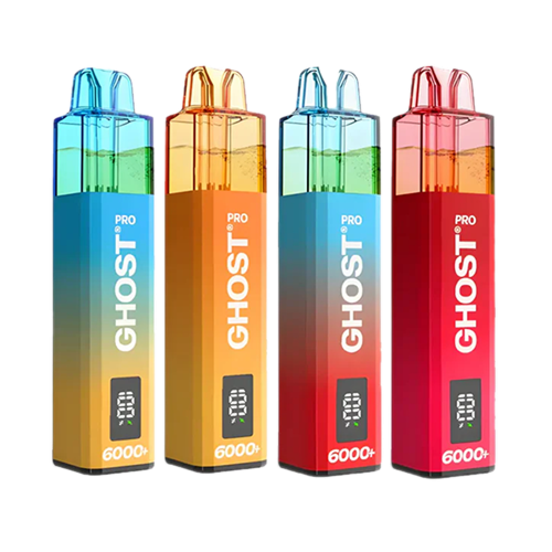 Ghost Pro 6000+ Puffs Disposable Vape (Box of 10)