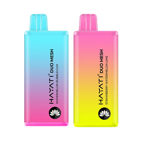 Hayati Duo Mesh 7000 Jetable Vape (Boîte de 10)