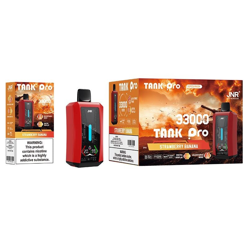JNR Rservoir Pro 33000 Bouffes Jetable Vape Box de 10 | 15+ saveurs