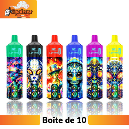 JNR Alien Max 18000 Puffs Disposable Vape (Boîte de 10)