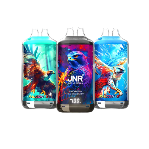 JNR FALCON X PLUS 28000 puffs bar 20mg nicotine (Box of 10)