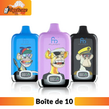 RAndM Digital Box 12000 Puffs Disposable Vape (Boîte de 10)