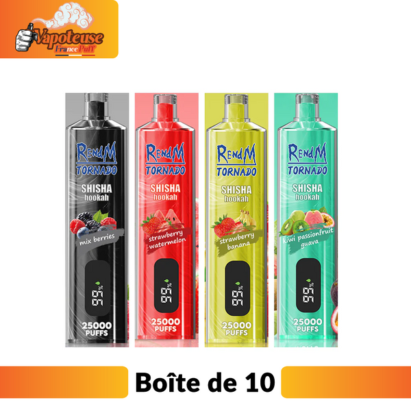 REndM Shisha 25000 Puffs (10er-Pack)