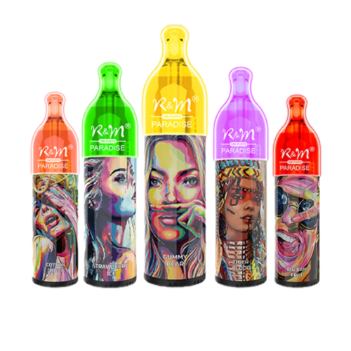 R&M Paradise 10000 Puffs Sans Nicotine (Boite de 10)