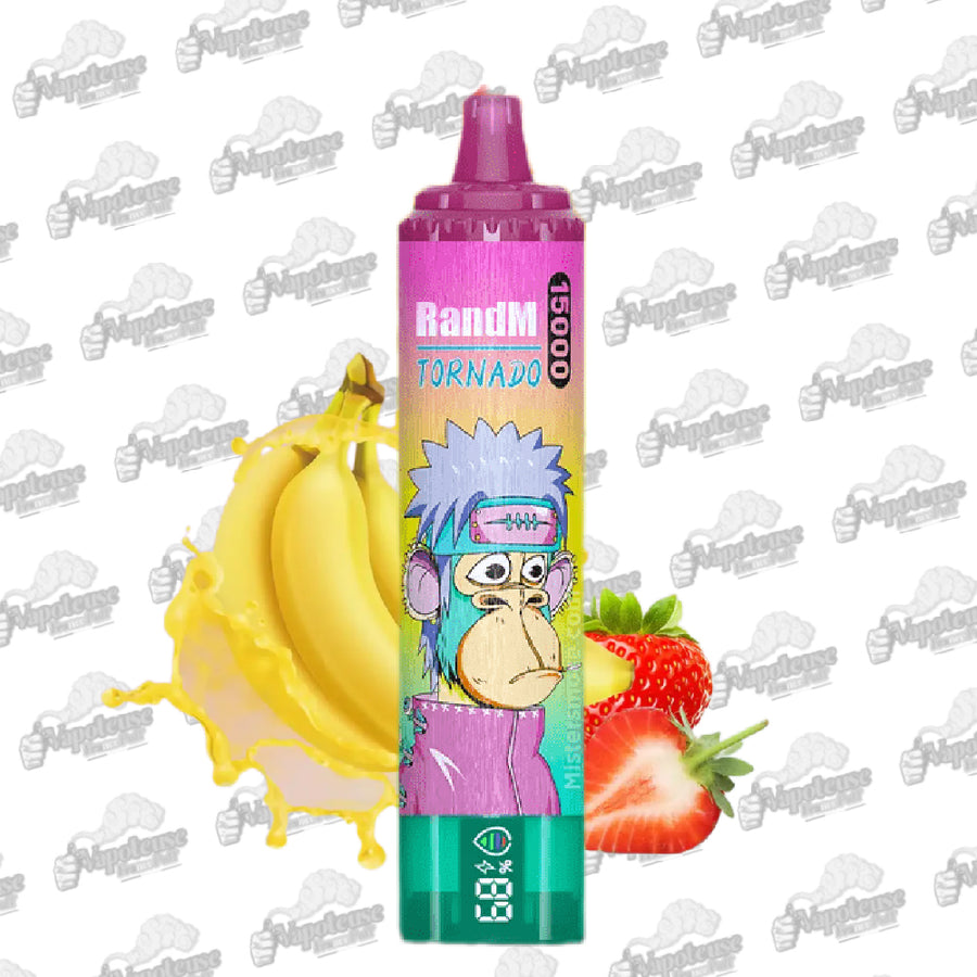 RandM Tornado 15000 - Strawberry Banana RandM Tornado 15000 - Strawberry Banana