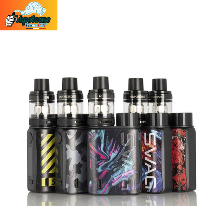 Kit Vaporesso Swag 2 | Kit de démarrage Swag 2 80W | Batterie 18650