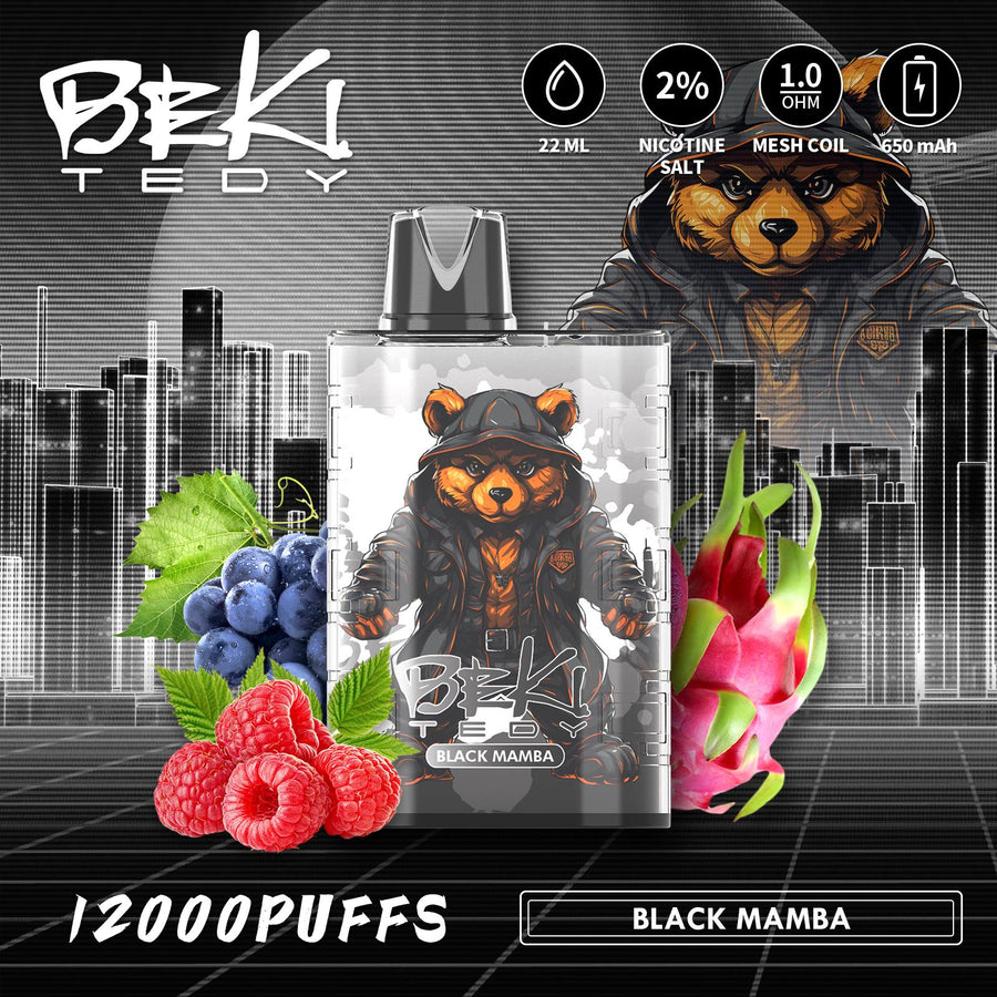 Beki Tedy 12000 Puffs (10er-Pack)