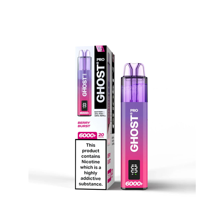 Ghost Pro 6000+ Puffs Disposable Vape (Box of 10)