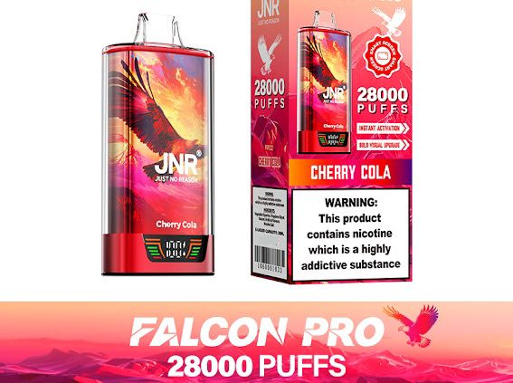JNR Falcon Pro 28k Puffs Jetable Vape Box de 10 | 111,00 Seulement JNR Falcon Pro 28k Puffs Jetable Vape Box de 10 | 111,00 Seulement