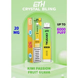 Crystal Bling 6000 Disposable Vape Pod Device - #Simbavapes#