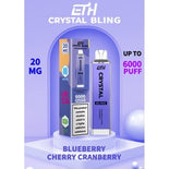 Crystal Bling 6000 Disposable Vape Pod Device - #Simbavapes#