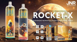 JNR Rocket X 12400 Puffs Disposable Vape (10er-Pack)