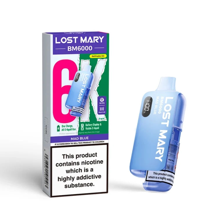 Lost Mary BM6000 Jetable Vape