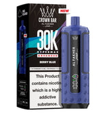 Al Fakher Crown Bar 30K Hypermax Disposable Vape (Box of 10)