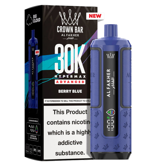 Al Fakher Crown Bar 30K Hypermax Disposable Vape (Box of 10)