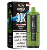 Al Fakher Crown Bar 30K Hypermax Disposable Vape (Box of 10)