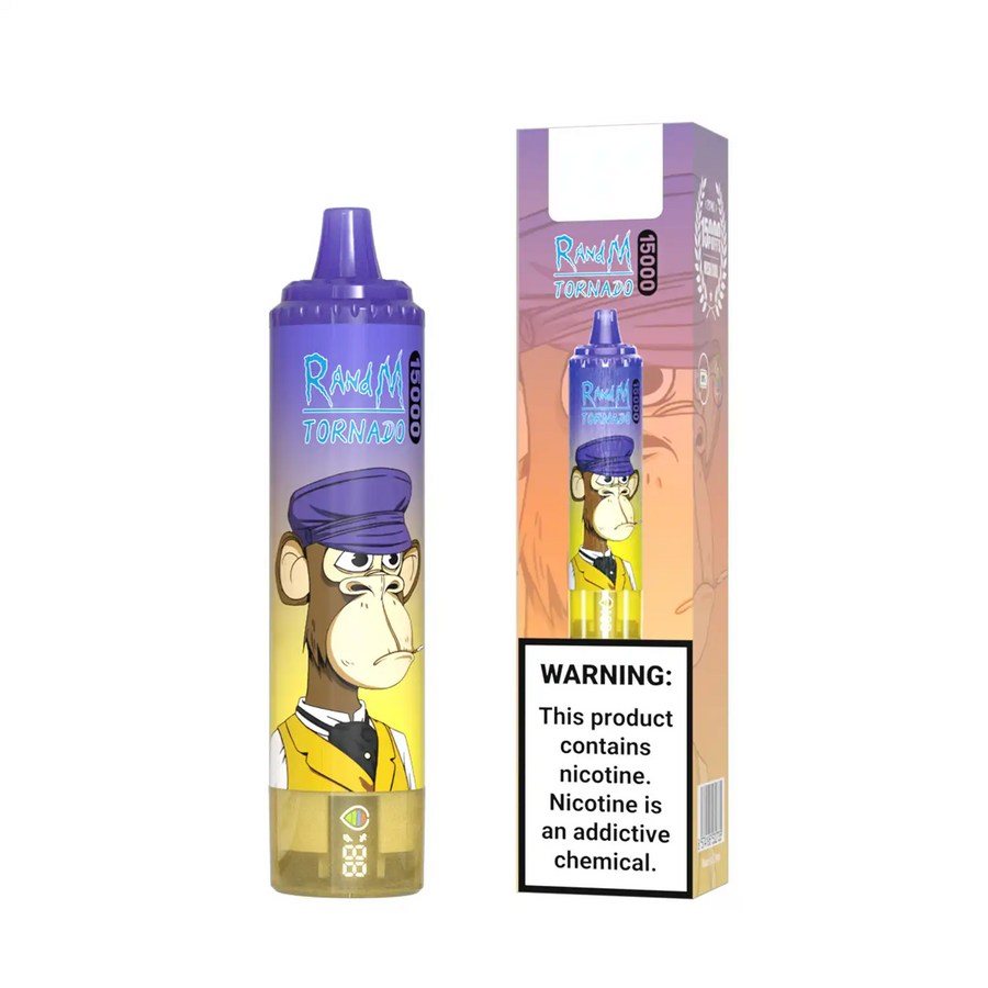 RandM Tornado 15000 Puffs - Mango on Ice