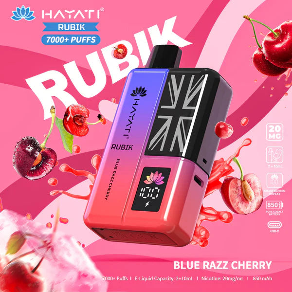 Hayati Rubik 7000 Puffs Disposable Vape