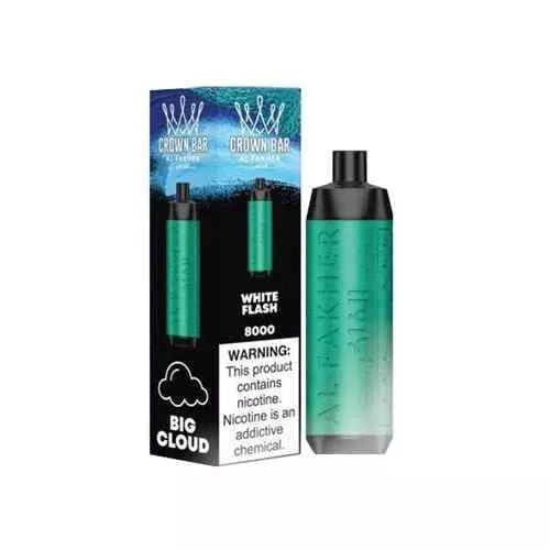 Al Fakher 8000 Puffs Shisha Disposable Vape Box of 10 | 84,99