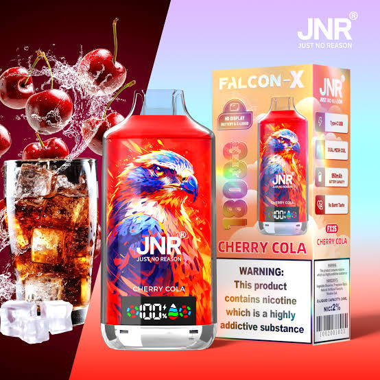 JNR Falcon X 18k Puffs - Cherry Cola