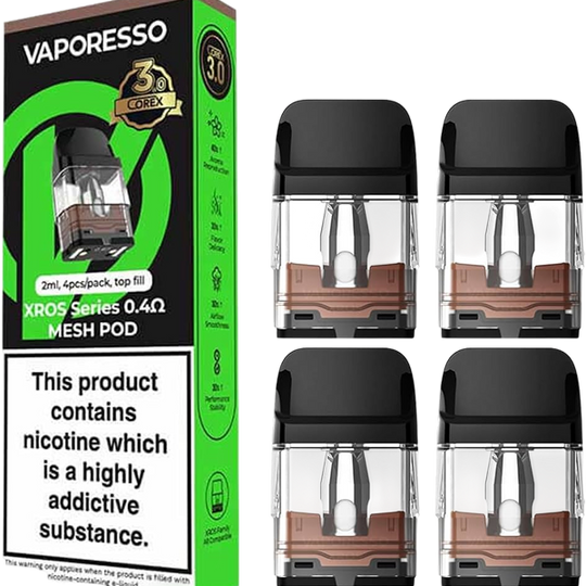 Vaporesso XROS Series Pods Corex 3.0 - 4 Pack