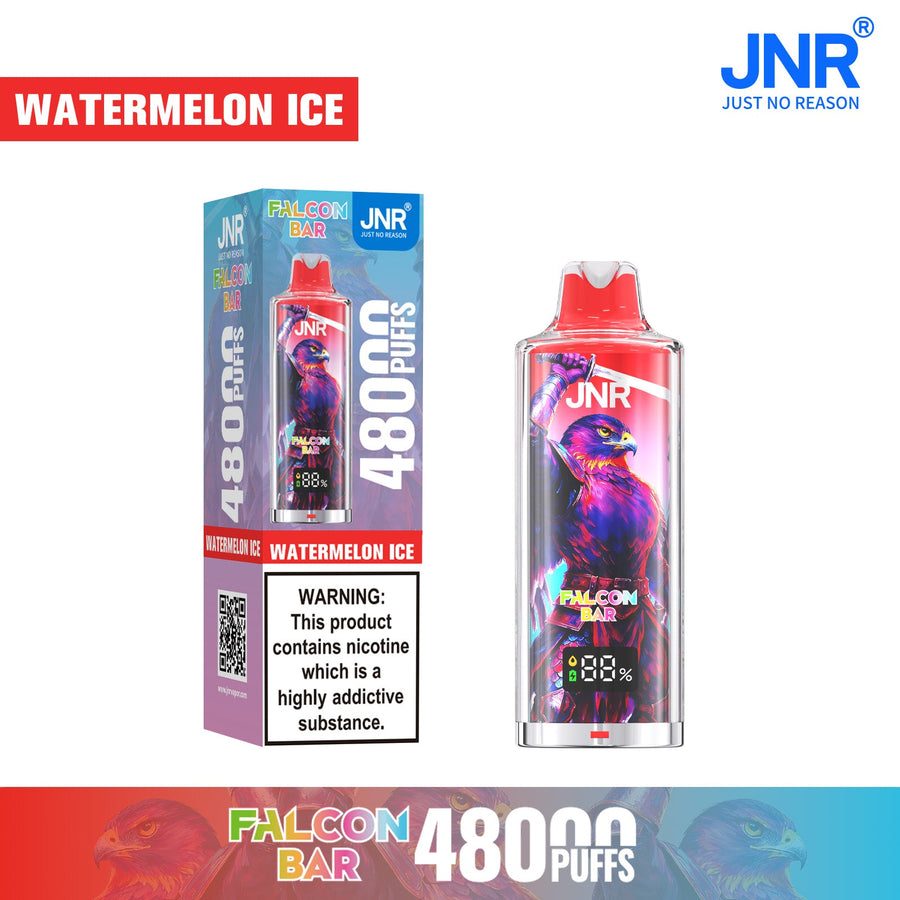 JNR Falcon Bar 48k Jetable Vape (Boîte de 10)