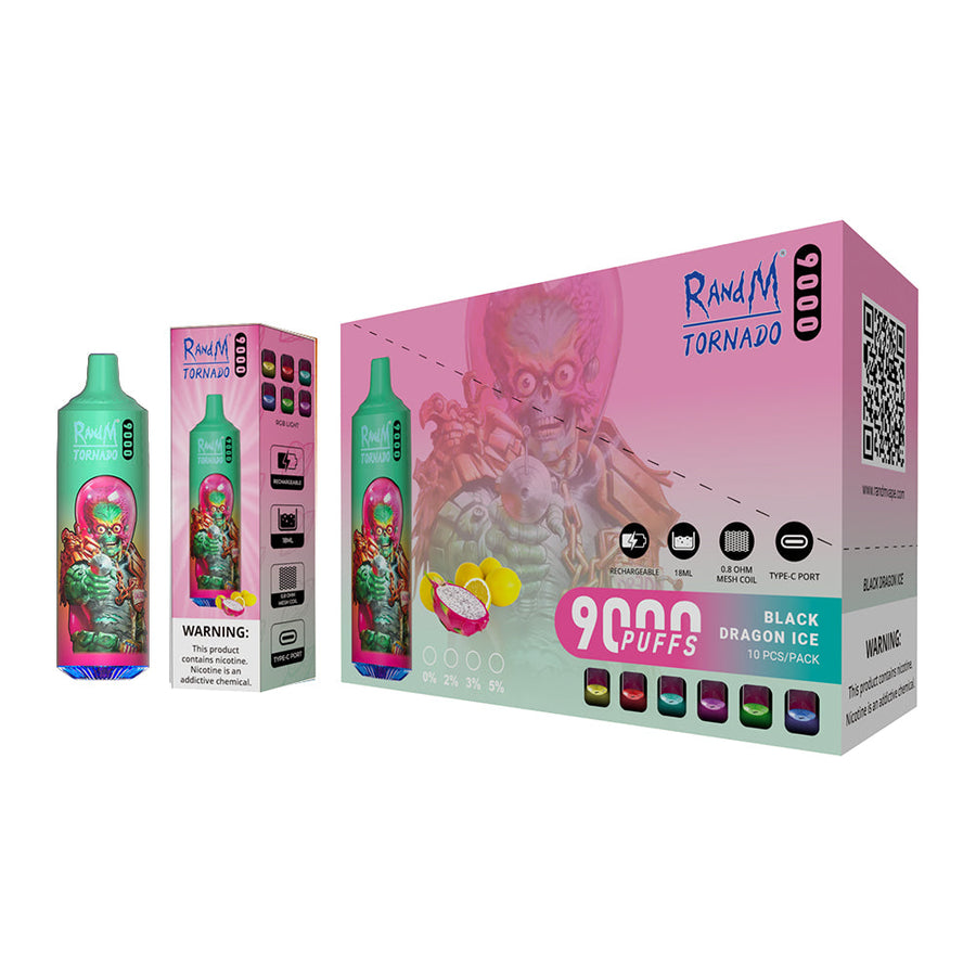 RandM Tornado 9000 en gros - Vapoteusefrancepuffs RandM Tornado 9000 en gros - Vapoteusefrancepuffs