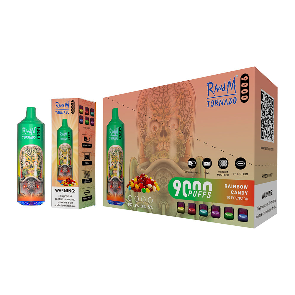RandM Tornado 9000 en gros - Vapoteusefrancepuffs RandM Tornado 9000 en gros - Vapoteusefrancepuffs