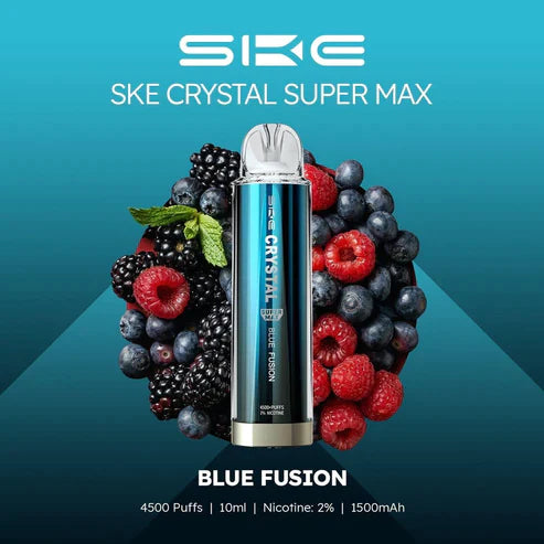 Ske Crystal Super Max 4500 Einweg-Vape-Pod, 10 Stück