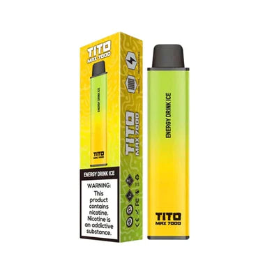 Tito Max 7000 Disposable Vape Pod Device (Boîte de 10)