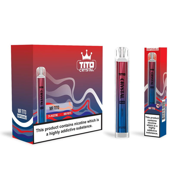 Tito Crystal Bar 600 Puffs