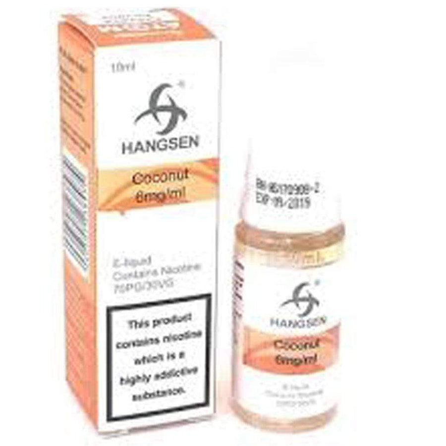 Hangsen - Coconut - 10ml E-liquids (Pack of 10)