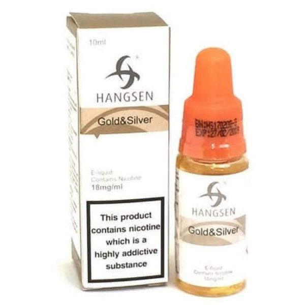 Hangsen - Gold &amp; Silber - 10 ml E-Liquids (10er-Pack)