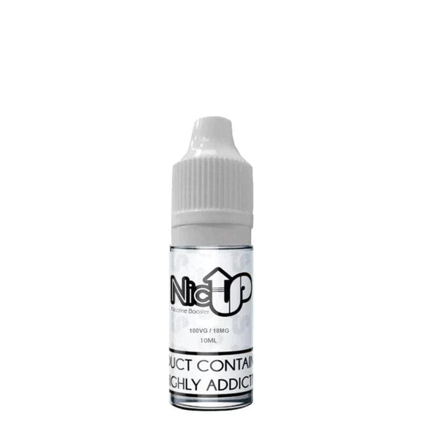 NIC UP - NICOTINE SHOT 18MG 100VG [BOX OF 25]