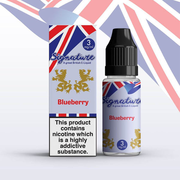 Signature - Blueberry - 10 ml E-Liquids (10er-Pack)